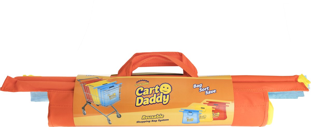 Scrub Daddy opvouwbare tassensysteem - boodschapen organiseren
