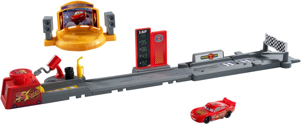 Mattel Disney pixar cars disney en pixar cars piston cup lanceerspeelset