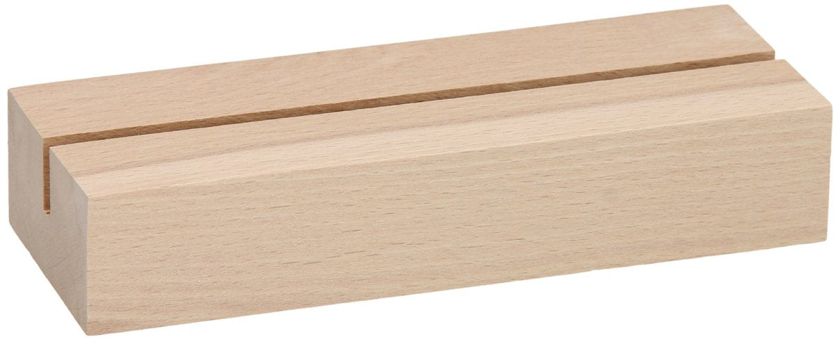 Merkloos Sans Marque Playwood kaarthouder a5 formaat beukenhout