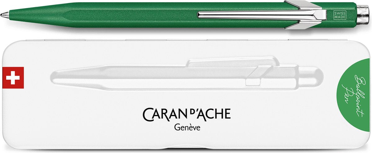 Caran D'ache colormat-x balpen green (groen)