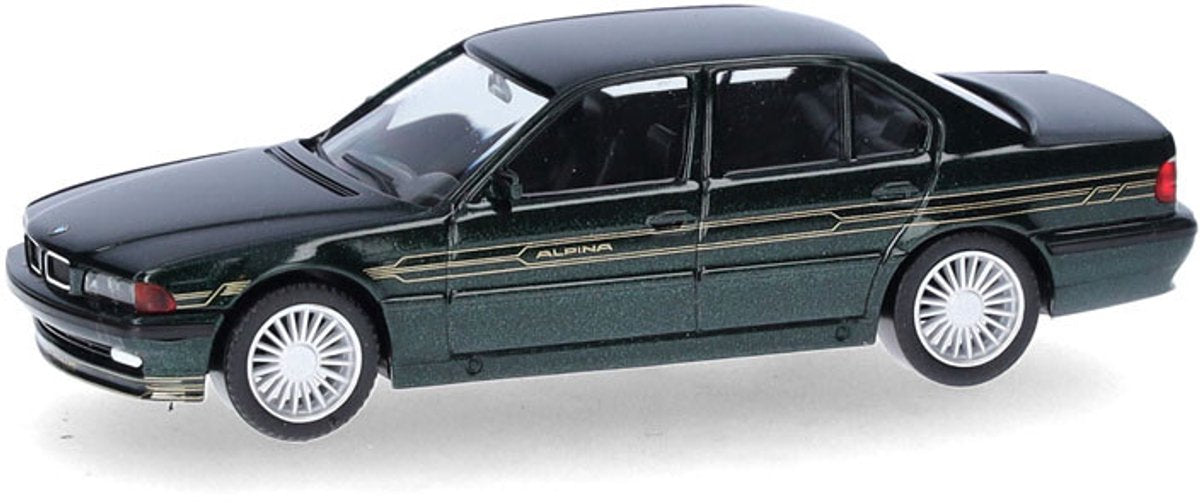 Herpa Bmw alpina b12 (e38), groen metallic