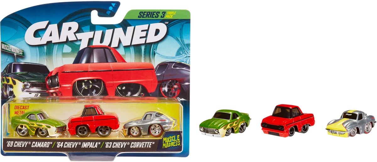 CarTuned serie 3 muscle madness - 3st.