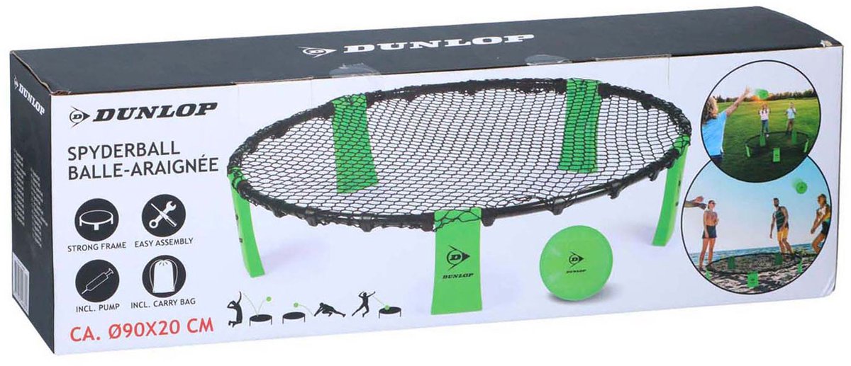 Vang-en Werp Spel Spyderball | Groen | 90cm