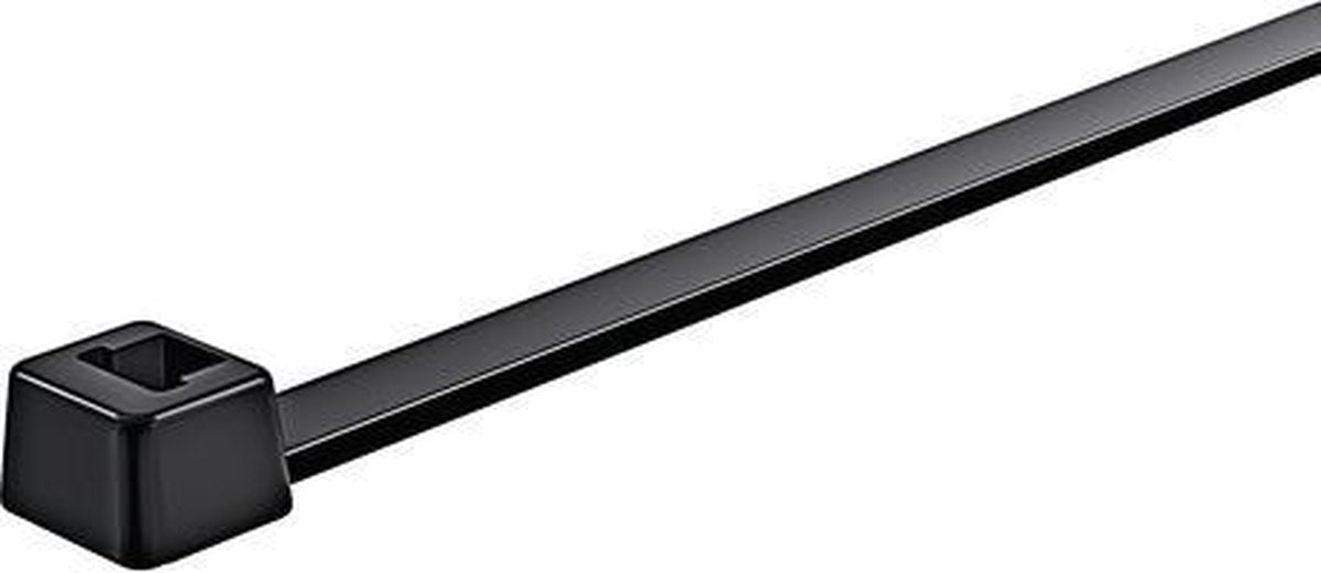 HellermannTyton Hellermann tie raps zwart lk2aw 275x4,6mm uv-zwart