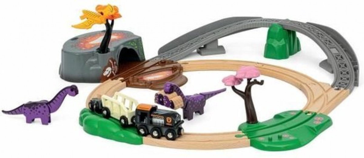 BRIO world dinosaur adventure set