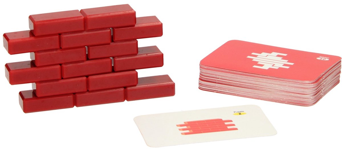 Lobbes Speelgoed BV Lobbes breinpuzzel muur denkspel 60 uitdagingen voor kinderen.