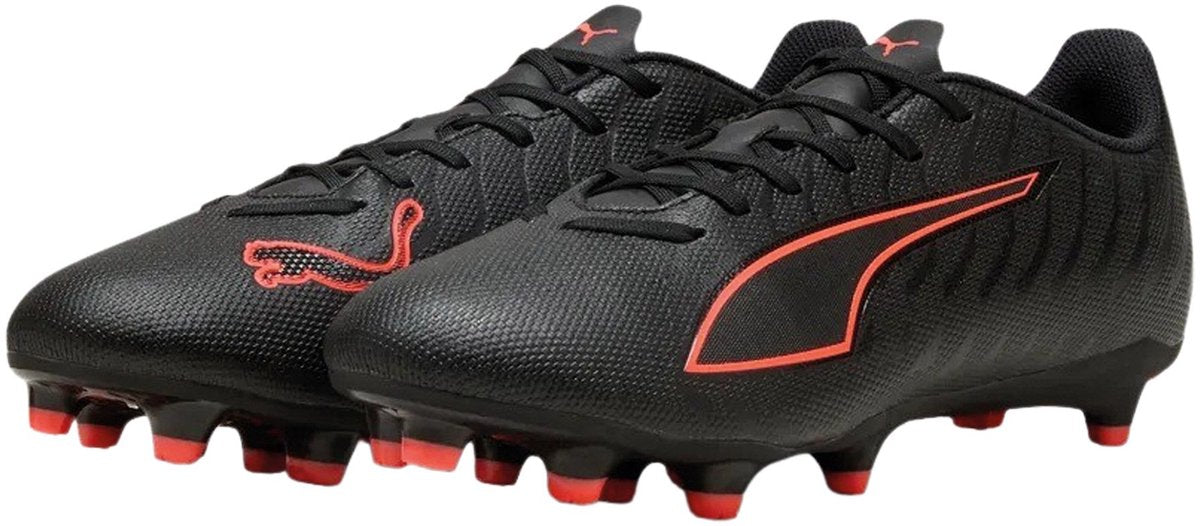 PUMA ultra 6 play fg ag unisex sportschoenen - black- red