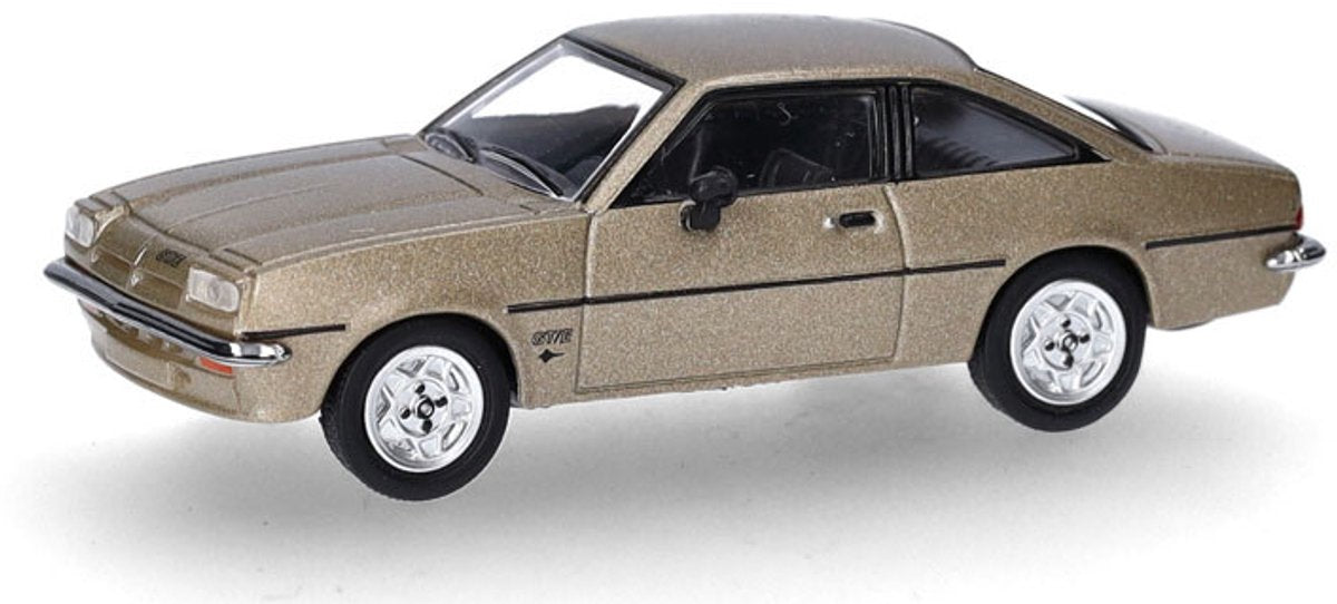 Herpa Opel manta b gt e, goud metallic
