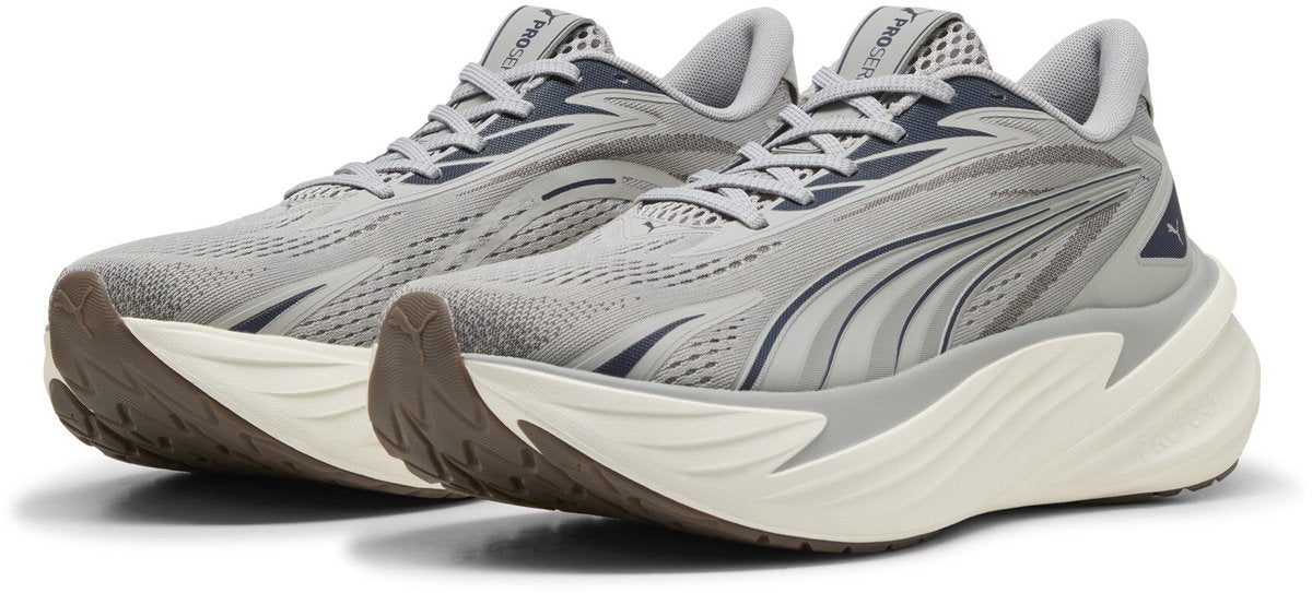 PUMA maxima pro unisex sportschoenen - gray echo-warm white-gum