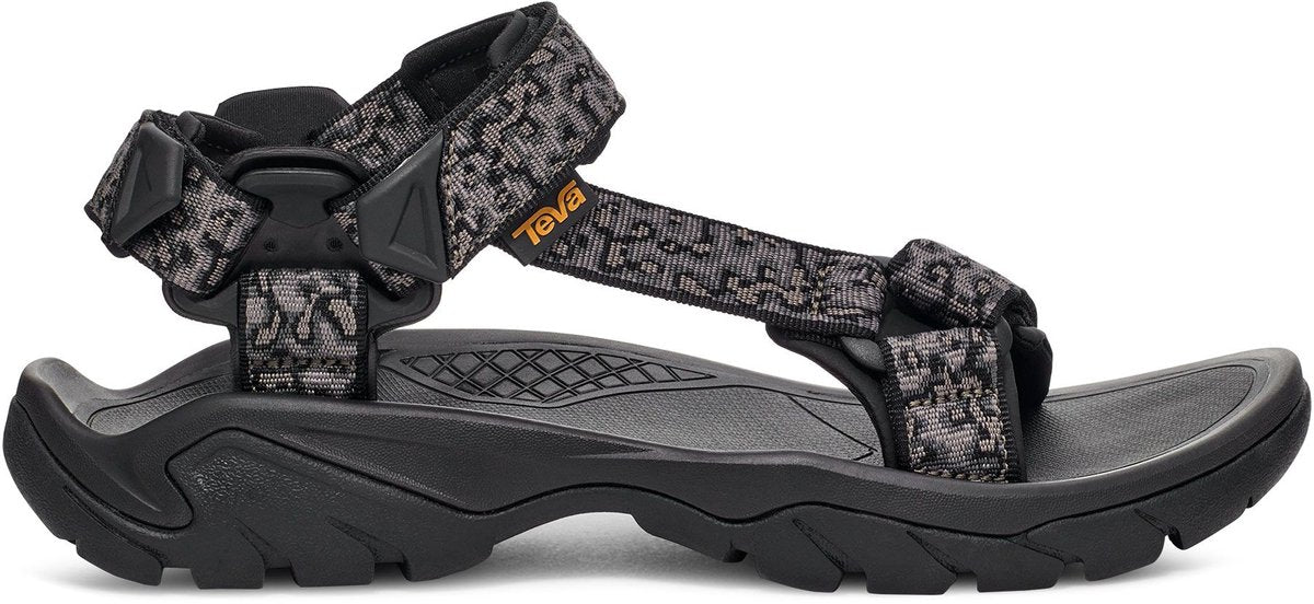 Teva m terra fi 5 universal heren sandalen - zwart - grijs
