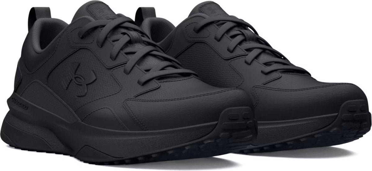 Under Armour ua charged edge-blk heren sportschoenen - zwart