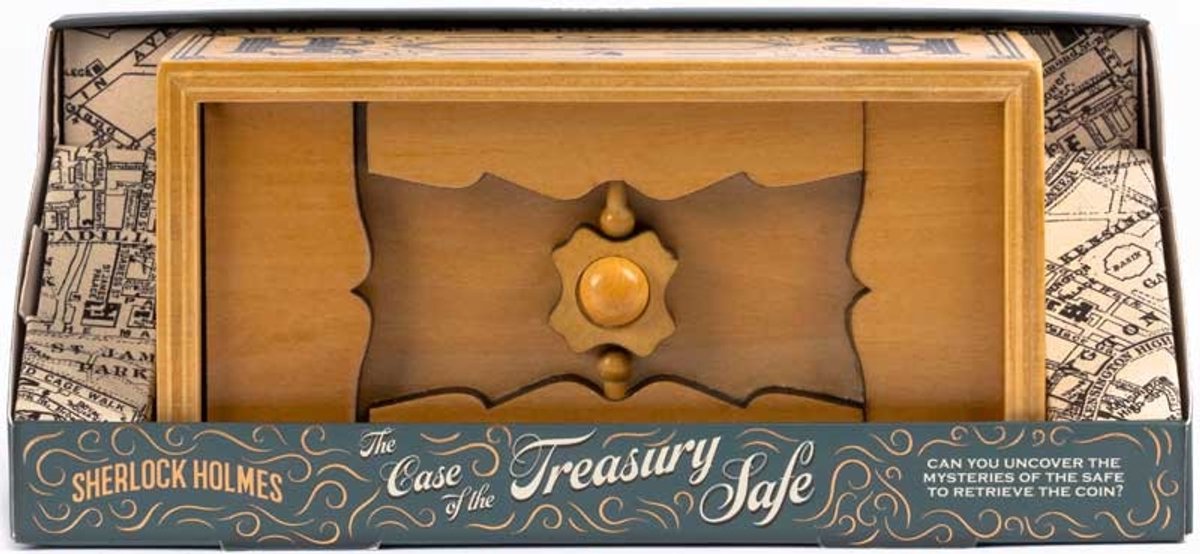 Professor Puzzle Sherlock holmes: the case of the treasury - puzzelspel (eng)