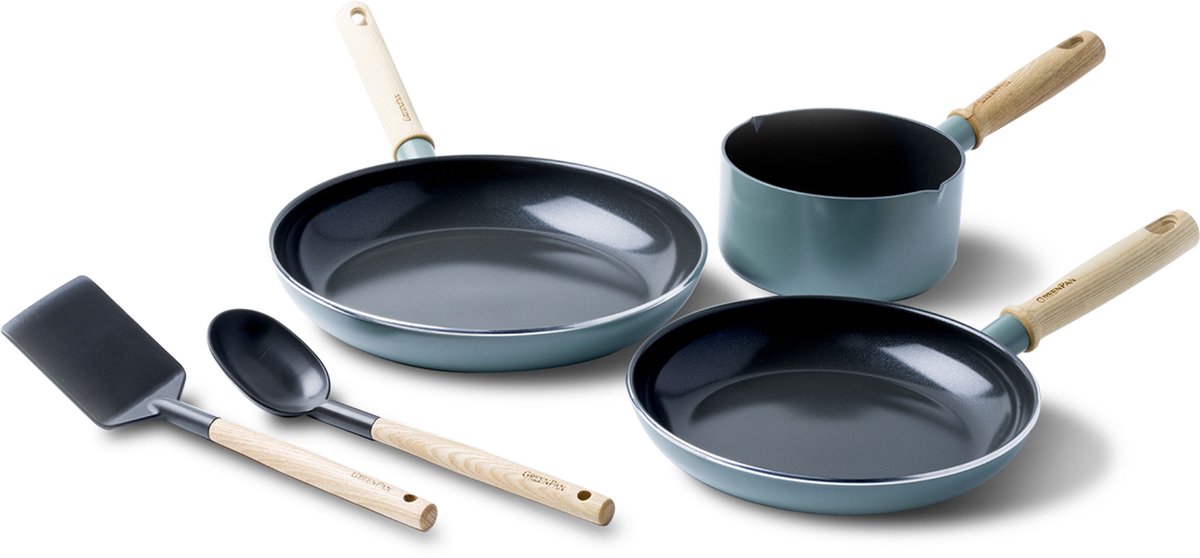 GreenPan mayflower 5-delige pannenset
