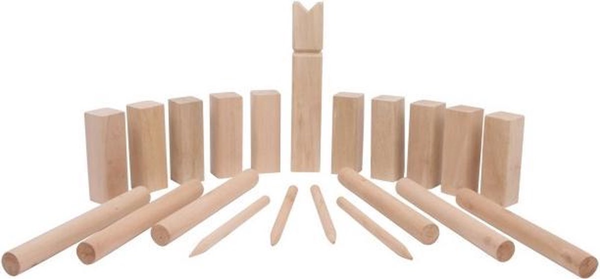 Small Foot houten vikingspel kubb