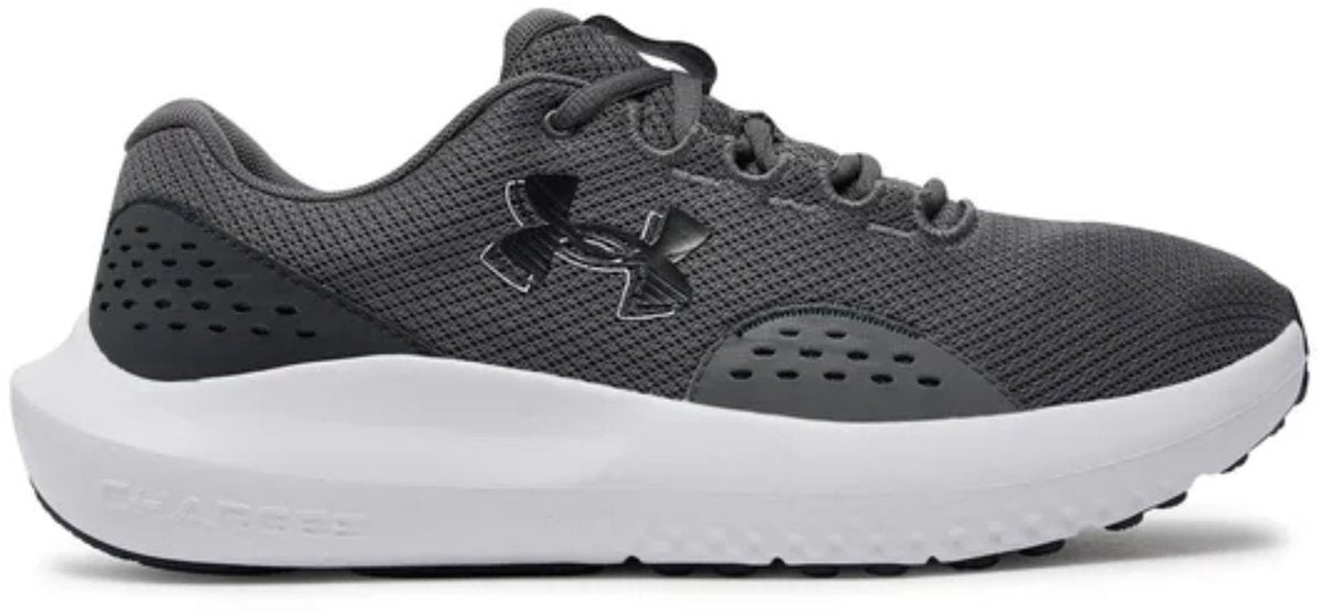 Under Armour ua charged surge 4-gry heren sportschoenen - castlerock - antraciet