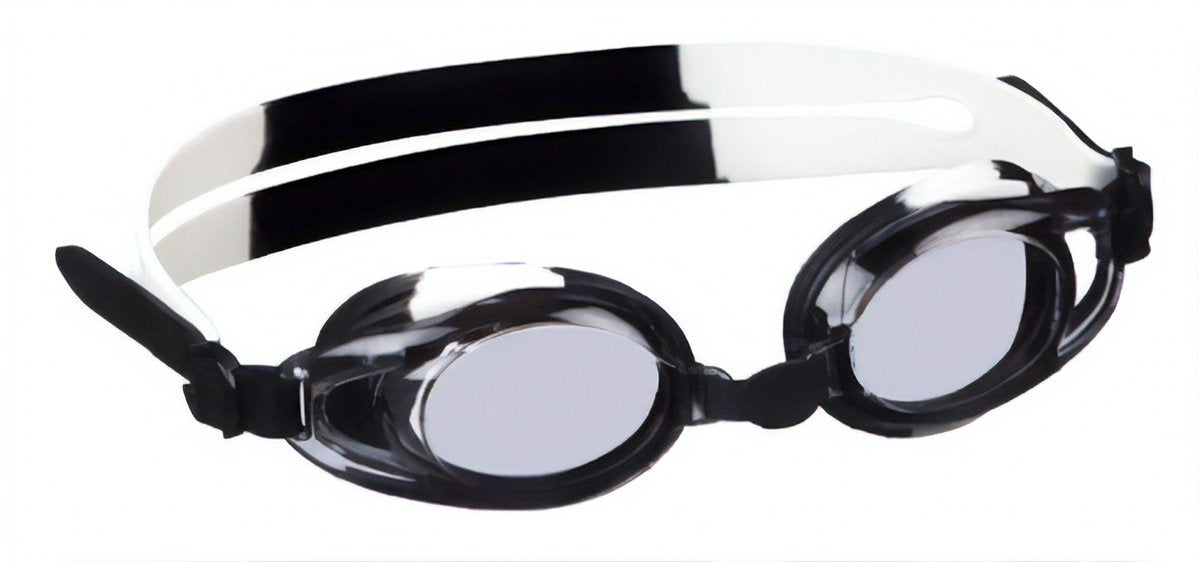 BECO zwembril barcelona - polycarbonaat - unisex - zwart wit