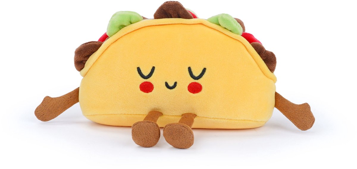 BESITOS squishies - taco - 23cm - knuffel