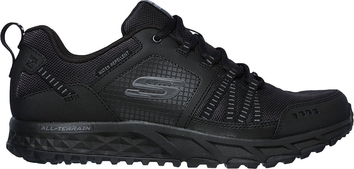 Skechers escape plan heren wandelschoenen - zwart