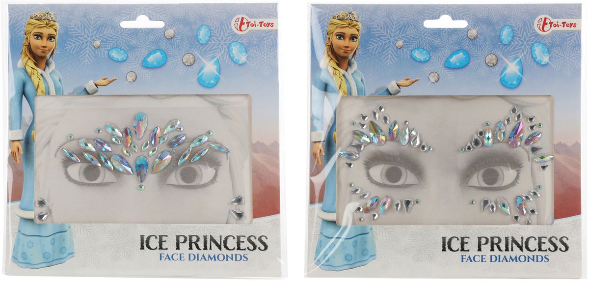 Toi-Toys Ice princess gezichtsdiamanten
