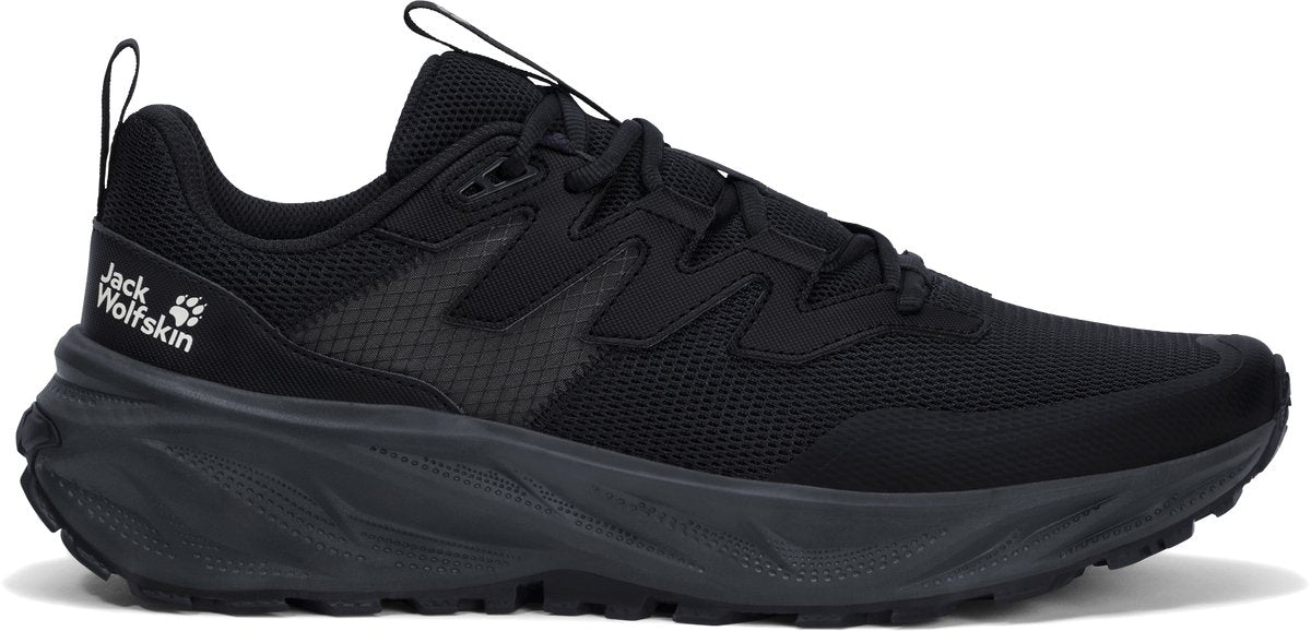 Jack Wolfskin ps trail low m heren wandelschoenen-black
