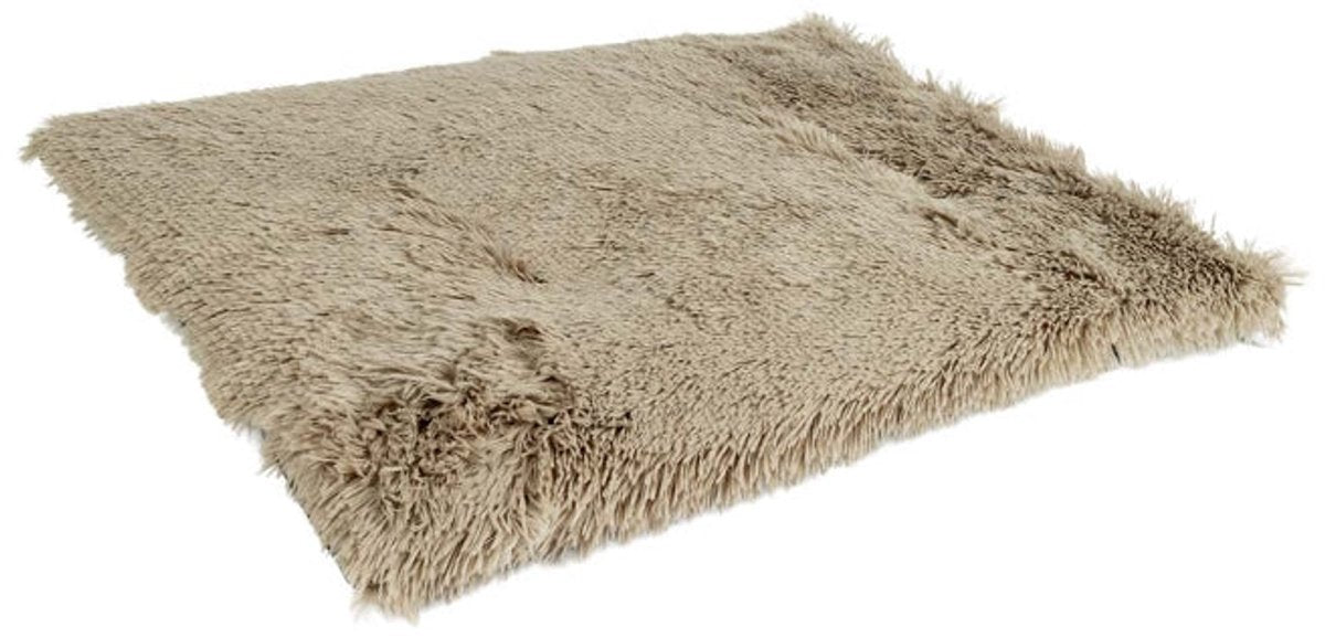 Duvo Plus - lig mat voor honden - beige - xl - 107x71x7cm - wasbaar
