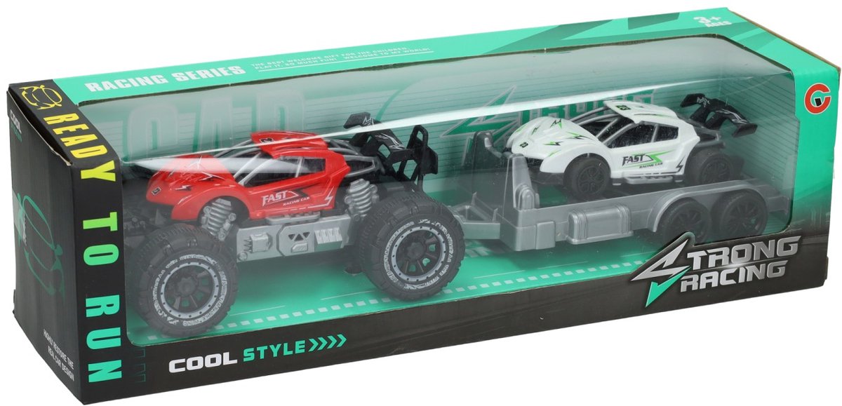 Lobbes Speelgoed BV Set frictieauto's - 3dlg.