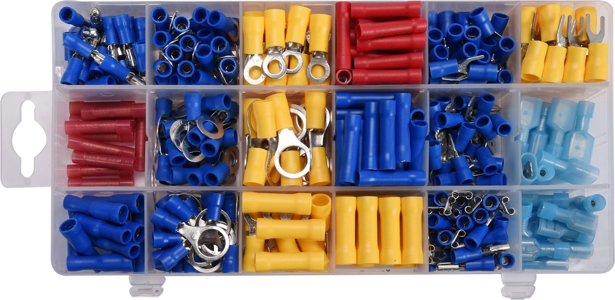 Yato Set geïsoleerde kabelschoentjes 360 stuks yt-06890