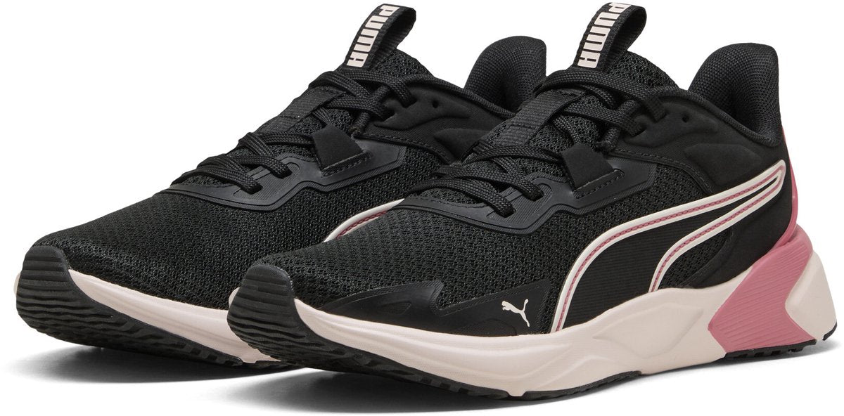 PUMA disperse xt 4 unisex sportschoenen - black-jasmine flower-wild pink