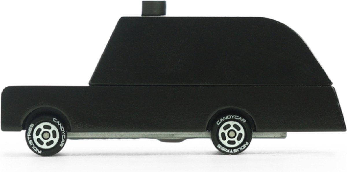 Candylab Toys Candycar world: london taxi (l803) 8,9x3,8x3,8cm, wooden diecast, in giftbox, 3+