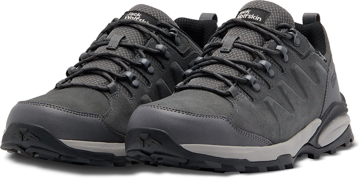 Jack Wolfskin refugio texapore low m heren wandelschoenen - slate - maat 41