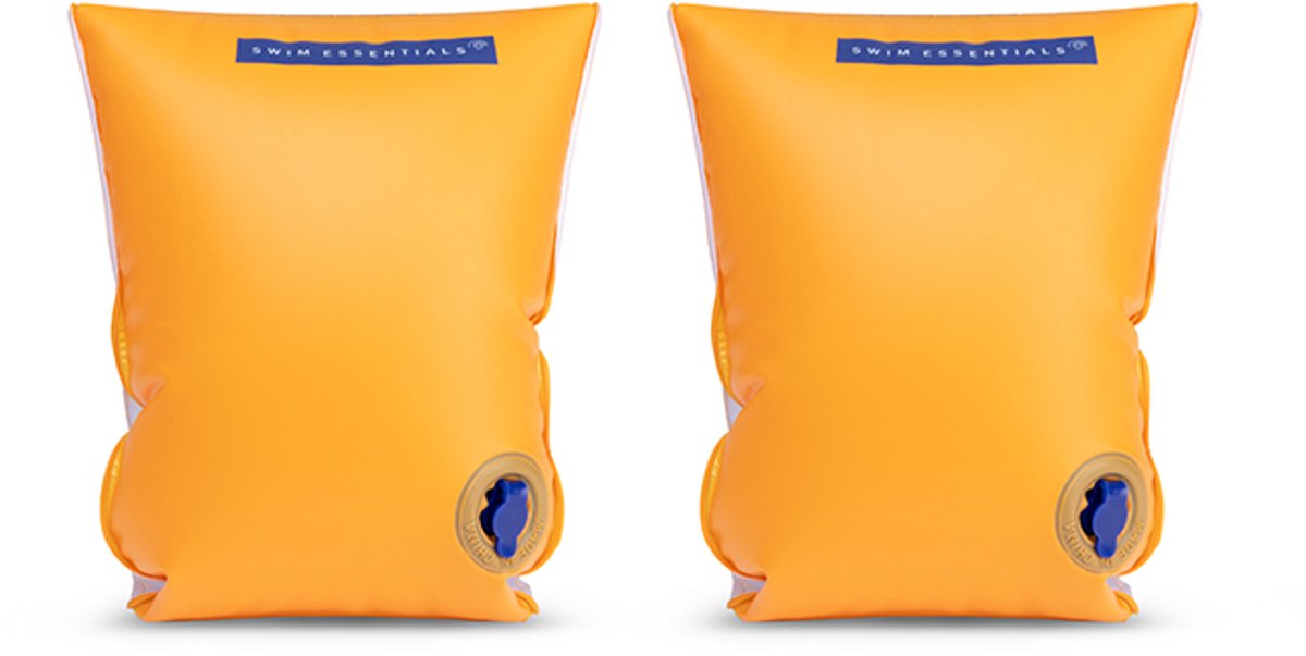 Swim Essentials - zwembandjes - effen - zwemvleugels - 15-30 kg - 2-6 jaar - oranje