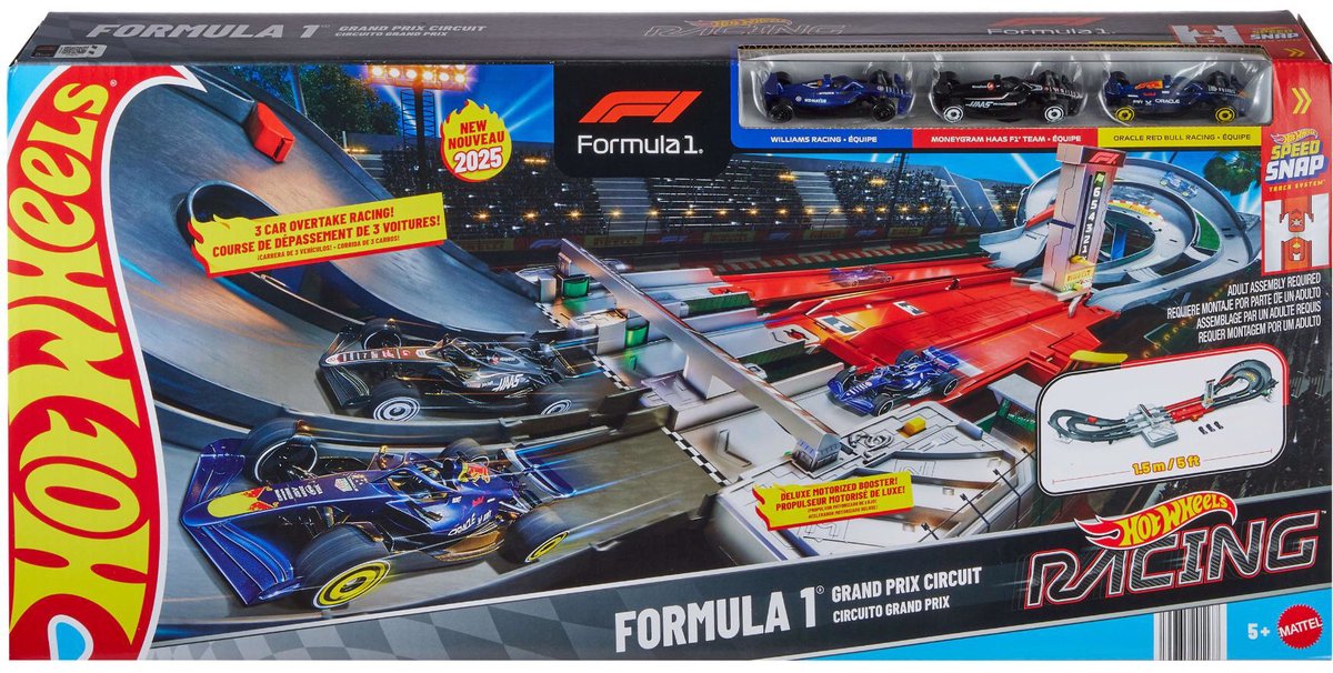 Hot Wheels racing formule 1 grand prix circuit