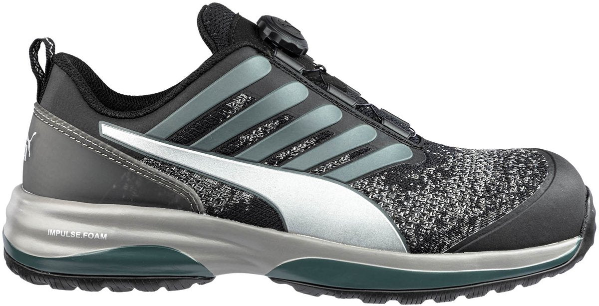 PUMA charge black s1p 644541 - zwart - 43