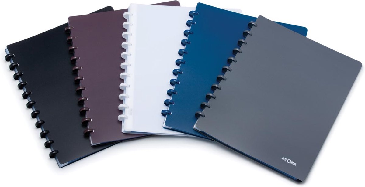 Atoma Schrift a4 lijn 144blz pp assorti - 10 stuks