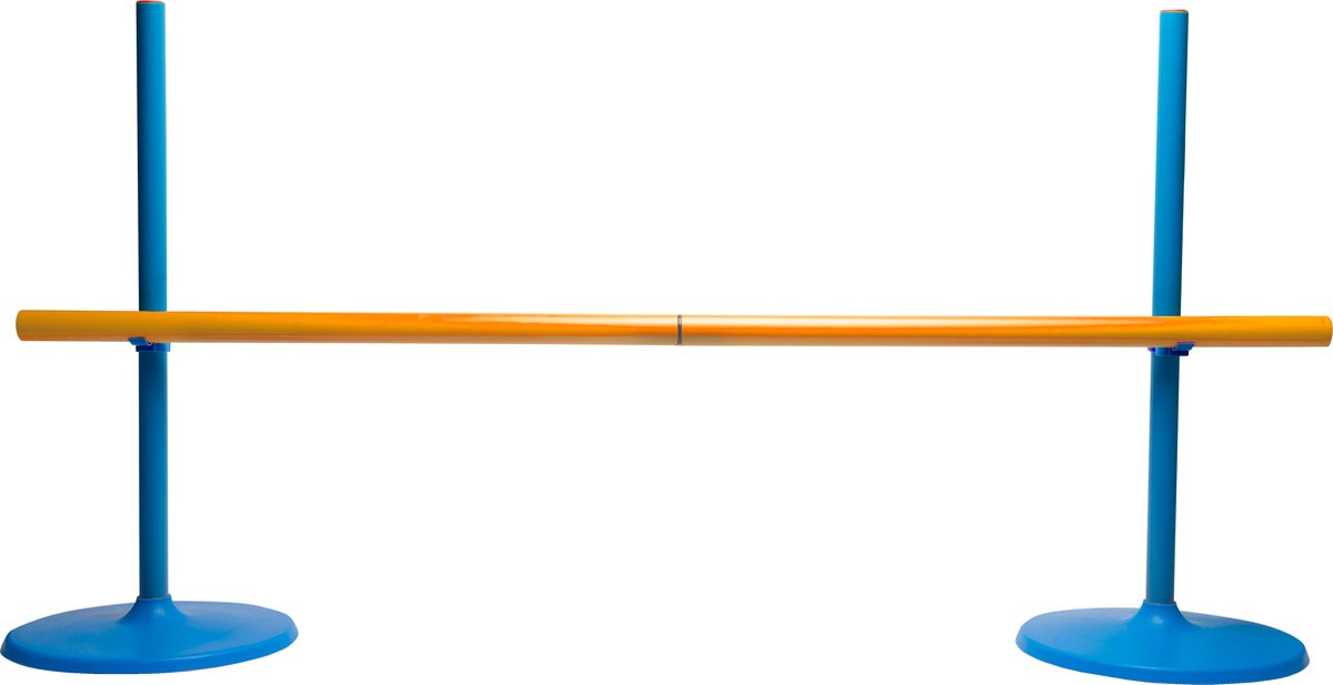 BS Toys horden lopen en limbo dansen - kinder speelgoed - buitenspeelgoed - hobby horse hindernis - spelletjes voor kinderen - buiten speelgoed - buitenspel - buiten spellen - tuin speelgoed - speelgoed 6 jaar