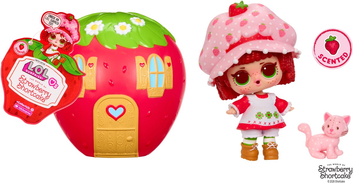L.O.L. Surprise! loves strawberry shortcake tots