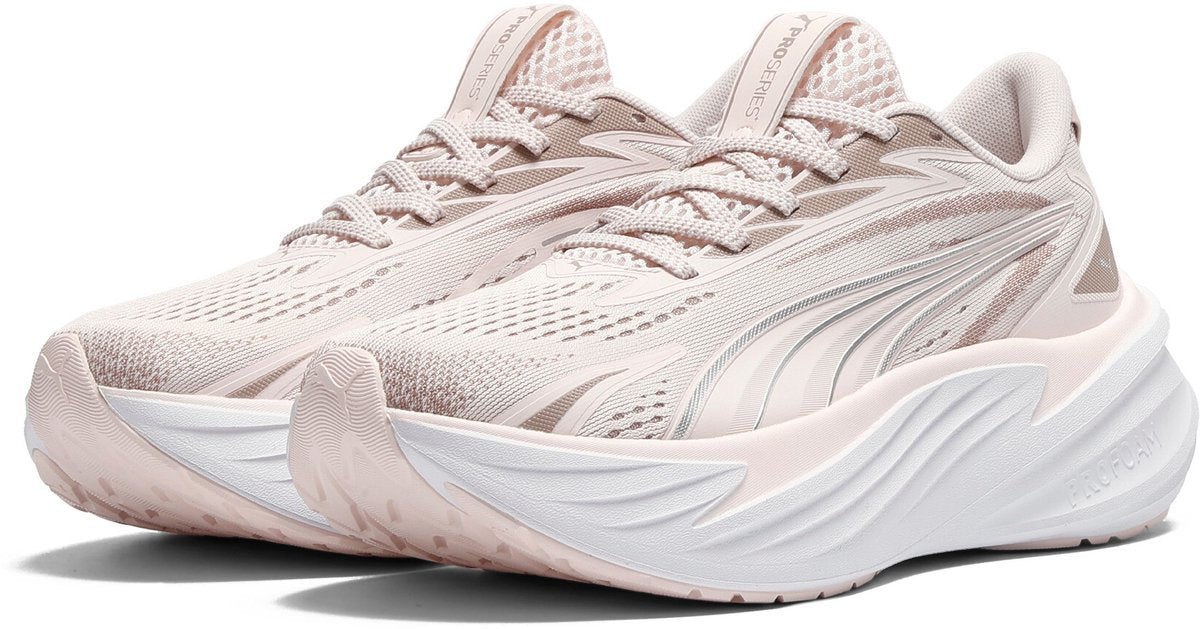 PUMA maxima pro unisex sportschoenen - jasmine flower-rose latte- silver