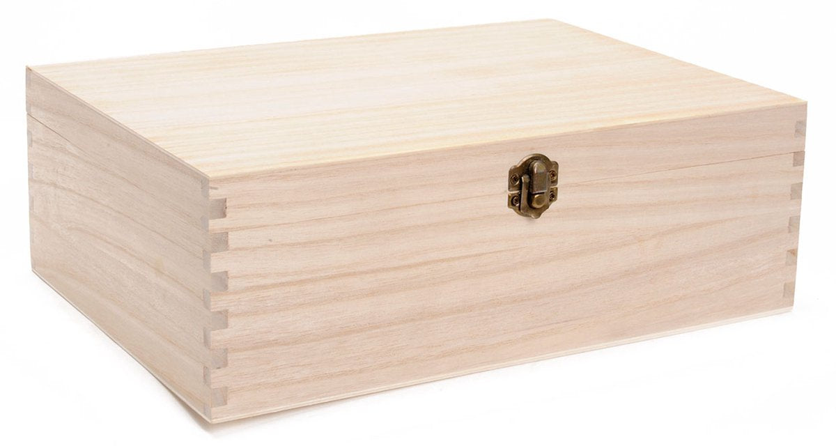 Merkloos Sans Marque Versier je eigen houten naaikist