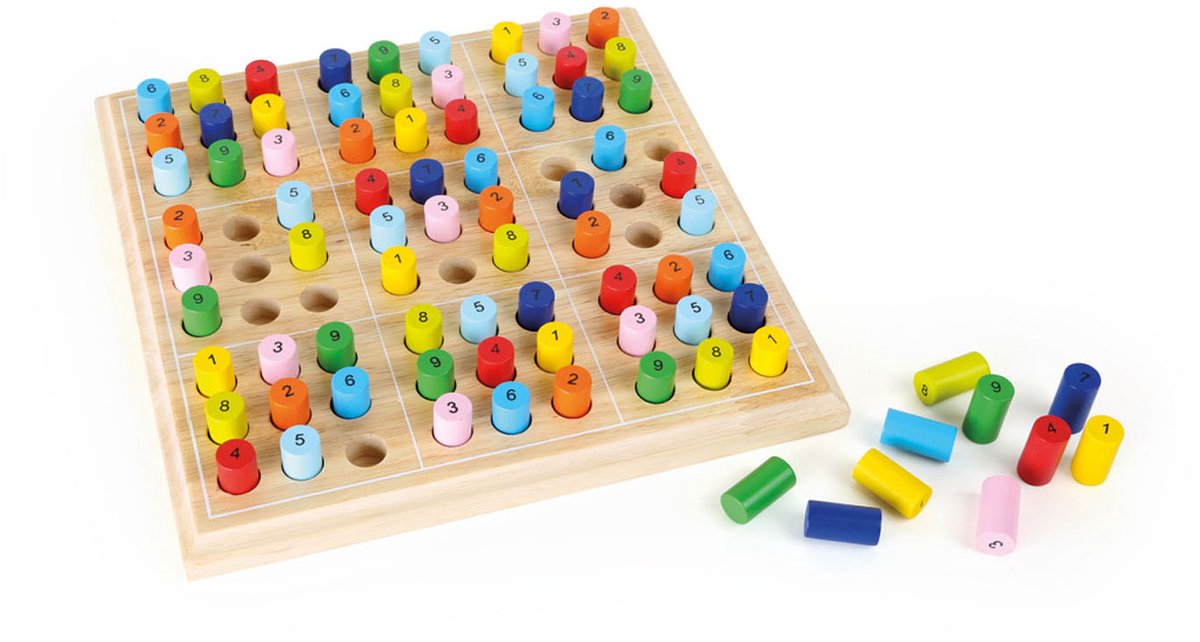 Small Foot - houten sudoku