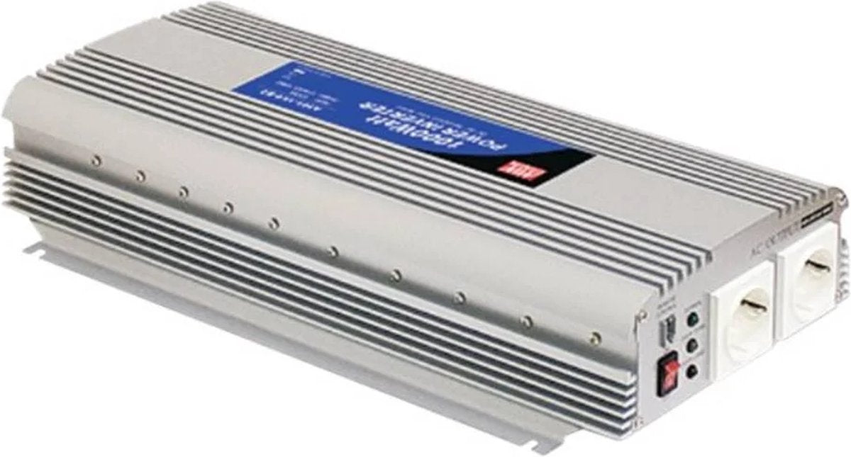 Mean Well a302-1k7-f3 1500w dc naar ac omvormer - duurzaam en betrouwbaar
