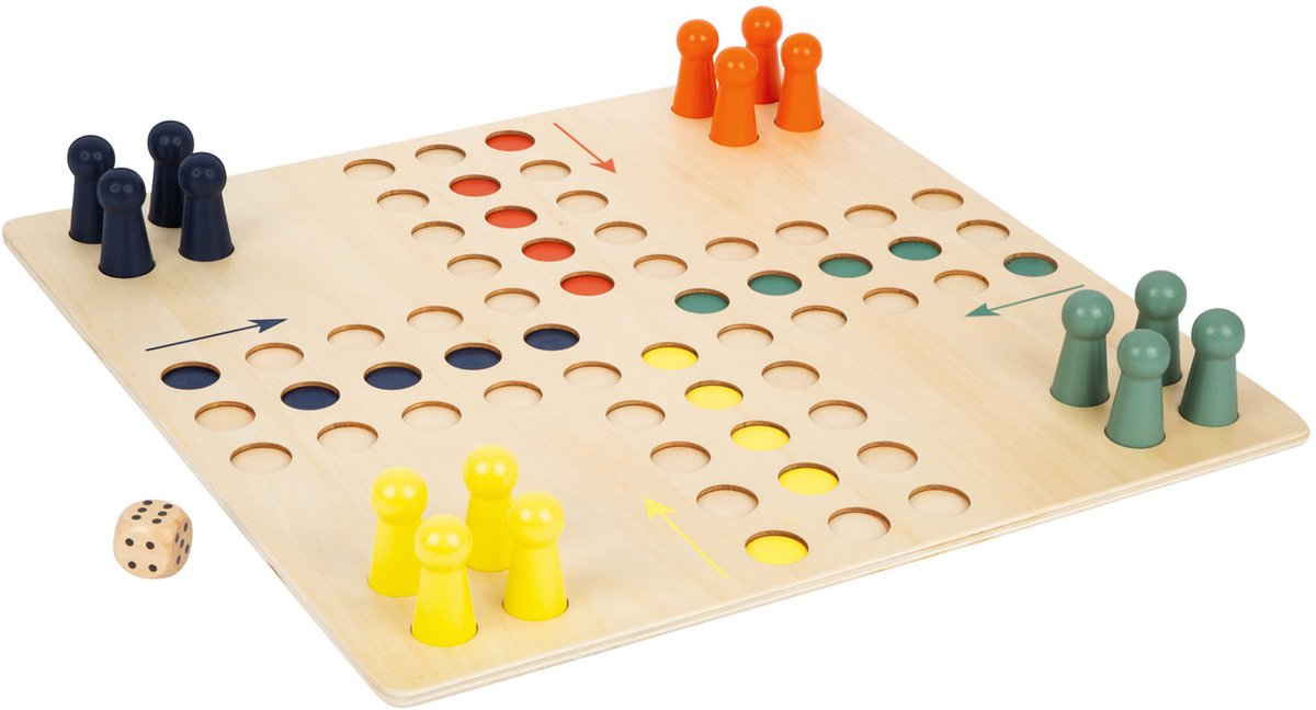 Small Foot - houten ludospel xl