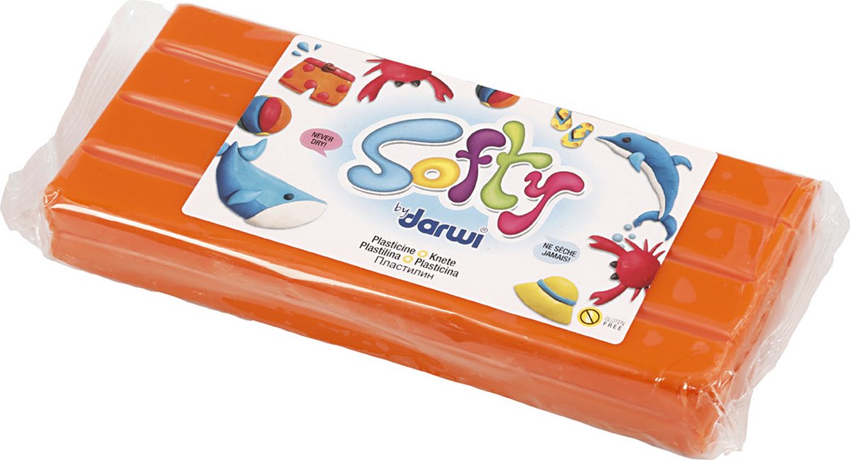 Creativ Company Softy boetseerklei oranje