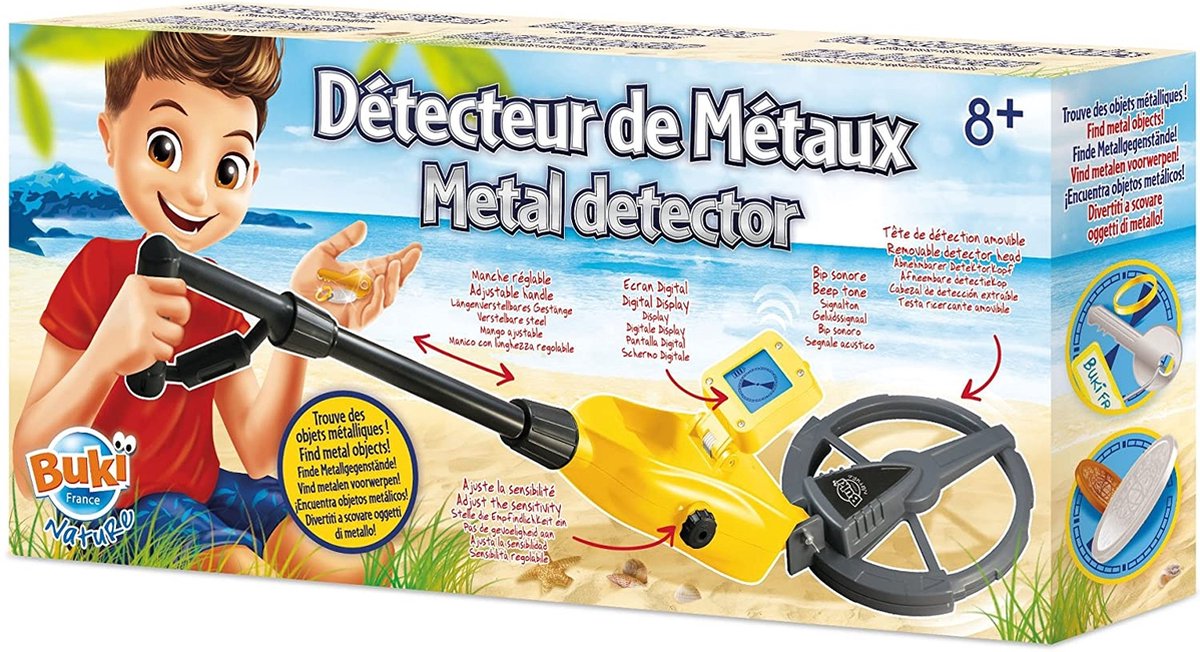 Buki France Buki metaaldetector - geschikt voor kinderen