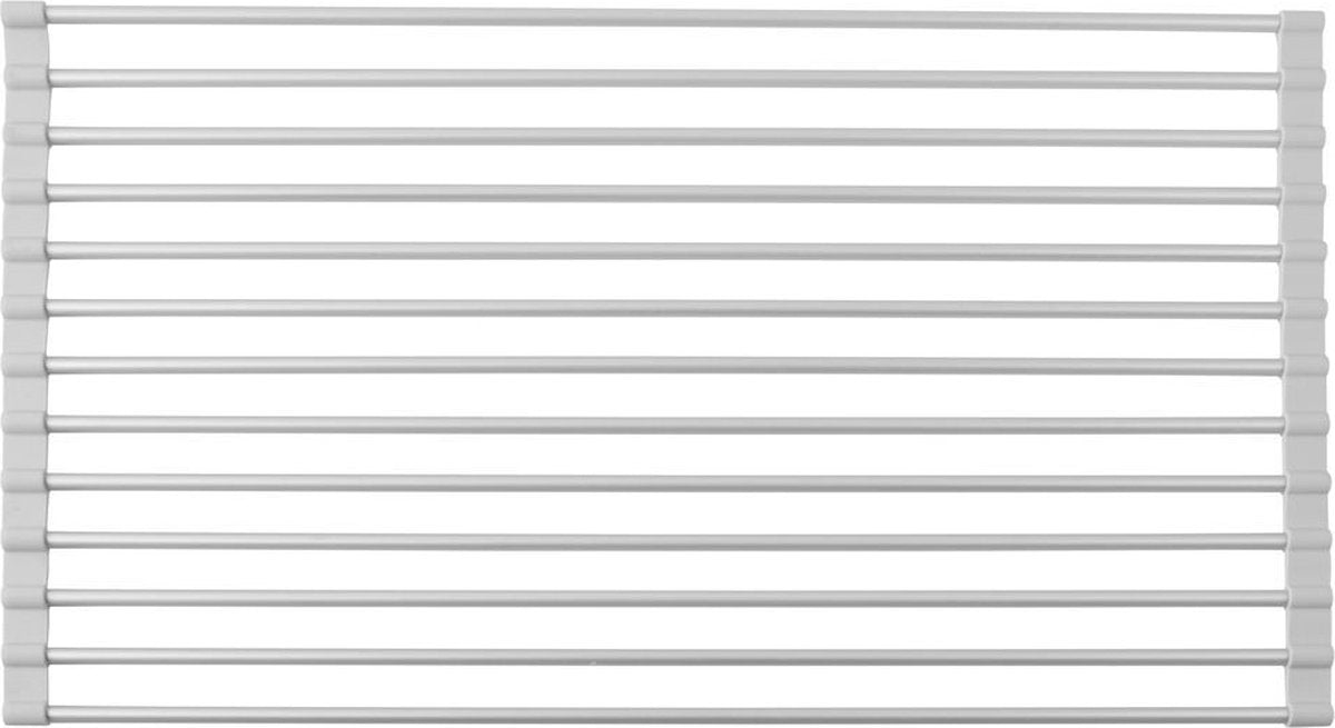 IDesign Afdruiprek, aluminium, 47 x 27.9 x 1.3 cm - | metro