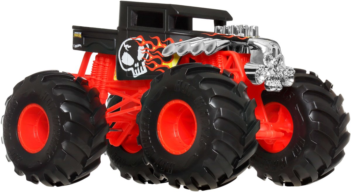 Hot Wheels grote monstertrucks - bone shaker