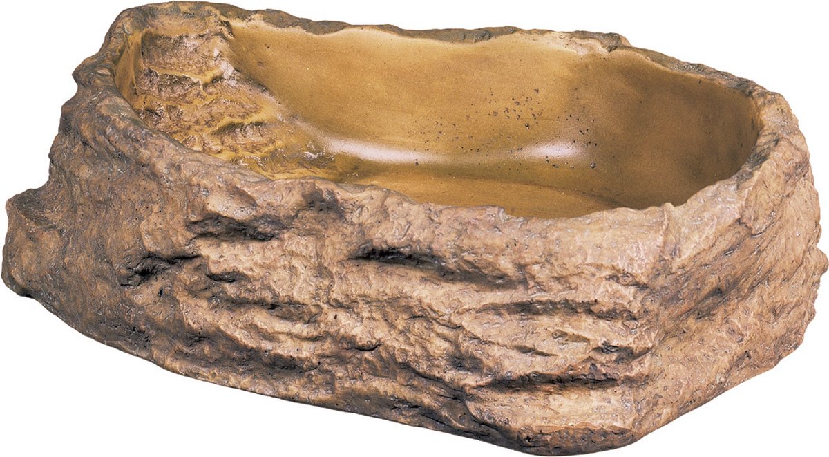 Exo Terra - waterschaal - water dish - bruin - l