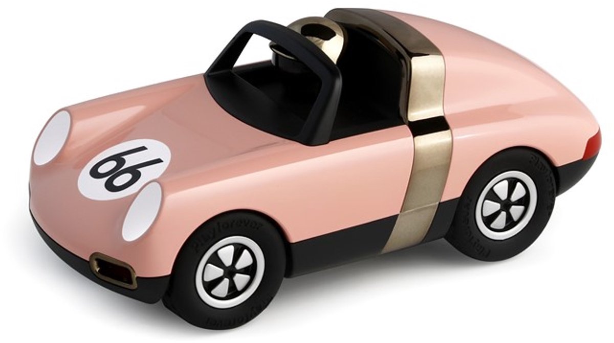 Playforever - speelgoedauto - luft pop porsche - roze