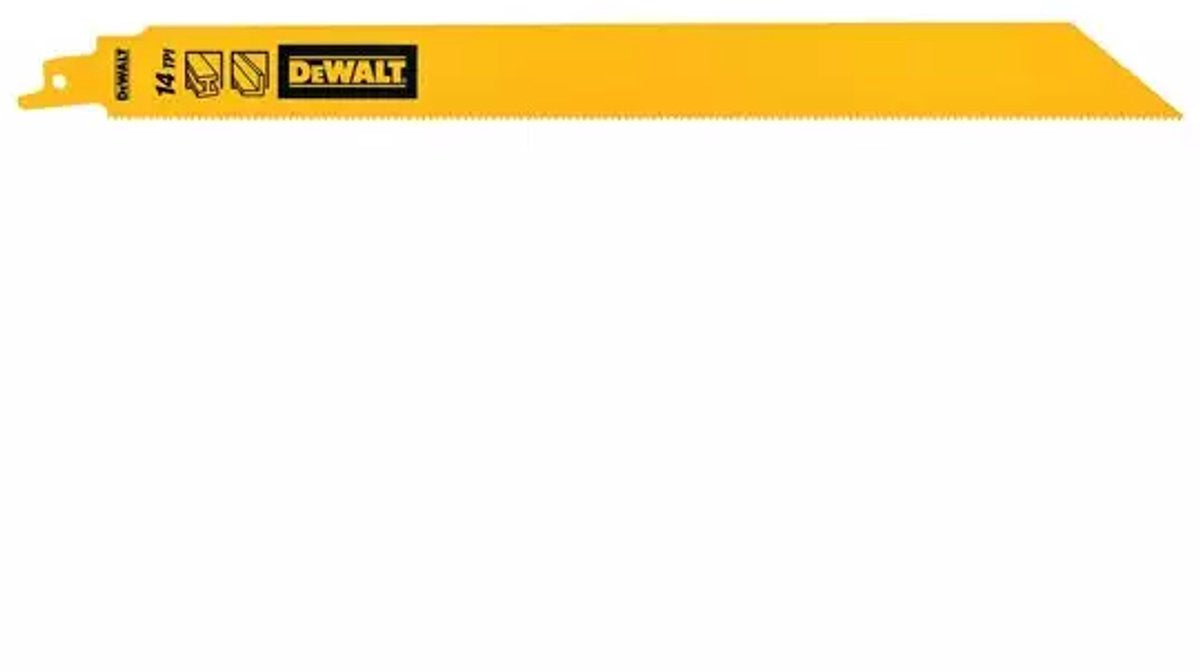 DeWalt Accessoires Reciprozaagblad | bi-metaal | 304x1,8 mm | metaal - dt90390-qz