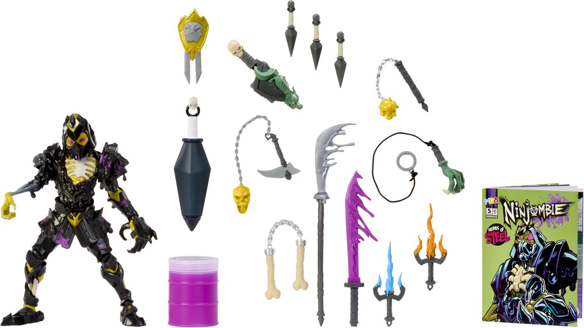Ninjombie Deluxe -actiefiguur - jonin knight