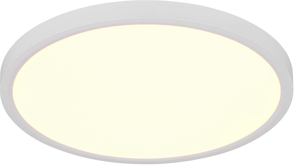 RL LIVE YOUR LIGHT Reality draco - plafondlamp - wit mat - incl. 1x smd 30 w - dimbaar met schakelaar - wand- en plafondmontage - geheugenfunctie via de wandschakelaar - eenvoudig te bevestigen - dip - schakelaar